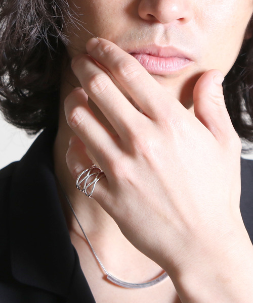 YArKA 指輪 リング 「YArKA/ヤーカ」siver925 randam pole ring