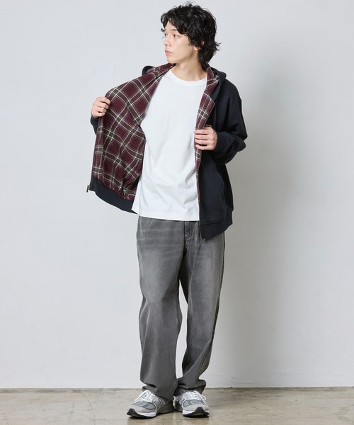 Hiroking★L.L.Beanフード付きフランネルパーカーシャツ★ L.L.Bean（エルエルビーン） パーカー スコッチ・プラッド・フランネル