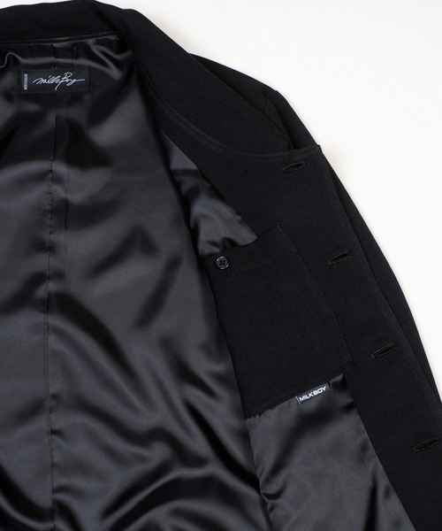 MILKBOY（ミルクボーイ） ステンカラーコート コート TEDDY CHECK