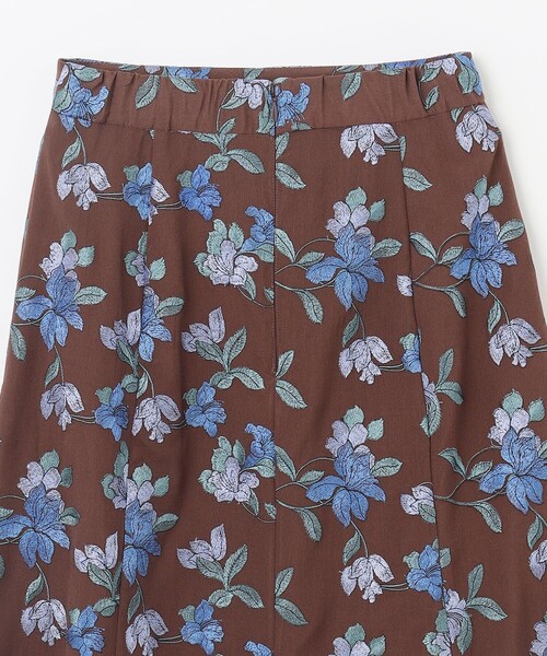 GRACE CONTINENTAL（グレースコンチネンタル） スカート フラワー刺繍
