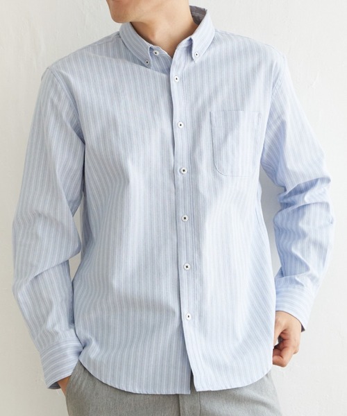 ikka(イッカ) シャツ 「吸水速乾」イージーケアオックスボタンダウン ikka(イッカ) シャツ 「吸水速乾」イージーケアオックスボタンダウン
