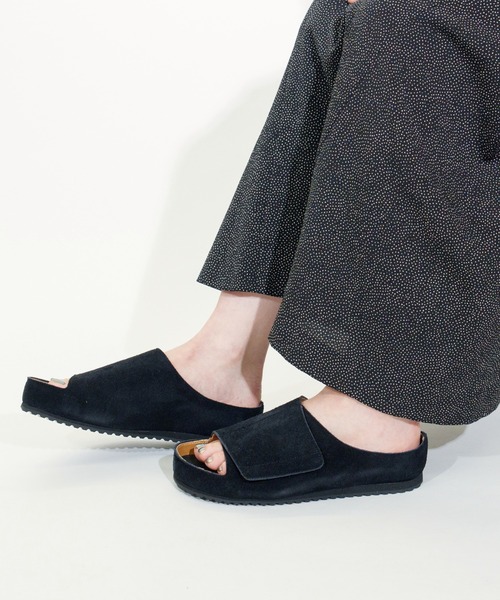 BENEXY サンダル 180/イチハチマル スリム ベロアレザー（UNISEX
