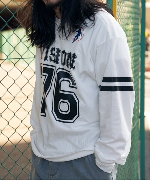 STARTEXCEEDEND ロンＴ メッシュ切替 ストリート オーバーサイズ VISION STREET WEAR tシャツ 「2点セット」VISION ビジョン