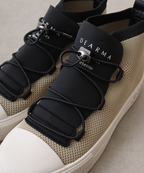 DT MaxMara ★ ハイカット スニーカー SPRINGBOOTC 2色 スニーカー DEARMA ハイカットニットスニーカー レディース