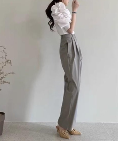 「レディース商品」異素材パワショルトップス/プルオーバー レディース | CREARE -LINO- | 08