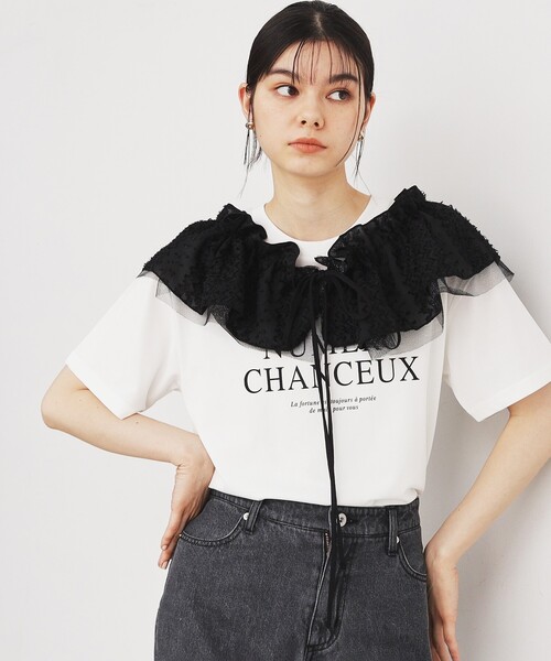 【bibiy】フリルTシャツ TOPS｜Bibiy.