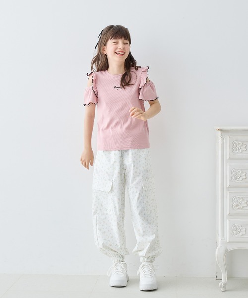 真*)様 完売商品Aimeine ドロストフリルスリーブスリットショルダーブラウ フリルスリットドロストマーメイドスカート[品番：AMTW0012078