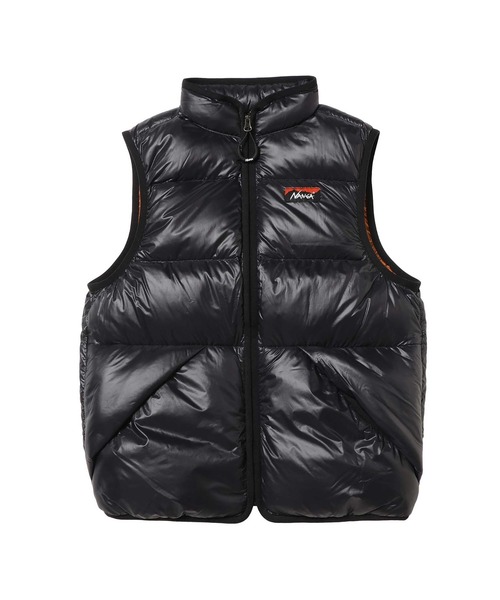 オールブラックス ダウンベスト キッズ NANGA（ナンガ） ダウンベスト アウター LIGHT WEIGHT PLAYLAND KIDS