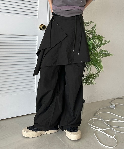 スカート スタッズ巻きスカート「SETUP着用可能」 : ZOZOTOWN