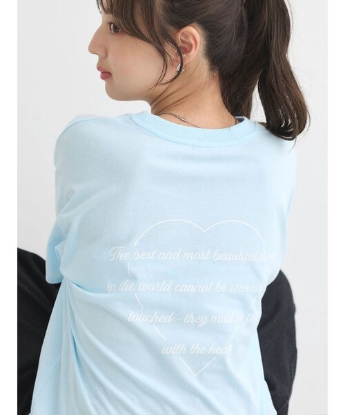 Tシャツ(長袖/七分) earth music &amp; ecology - earth music&amp;ecology Back to the Future/earth bigT/earth music&ecology（アース