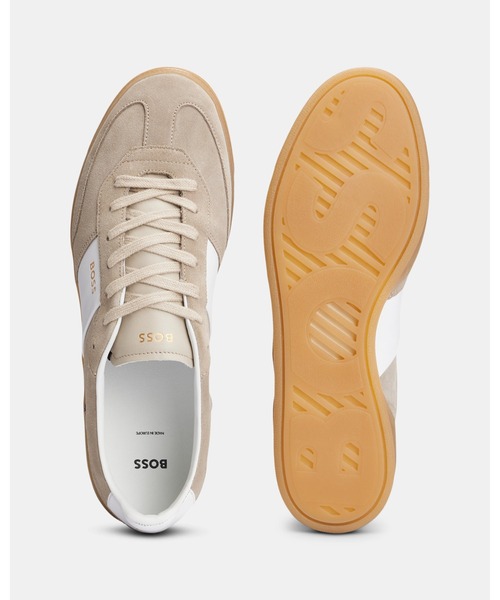 BOSS（HUGO BOSS） スニーカー レザー レースアップ ロゴ