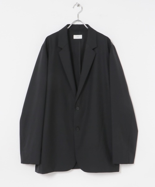 コート ジャケット ATON　WOOL TROPICAL TAILORED JACKET メンズの画像