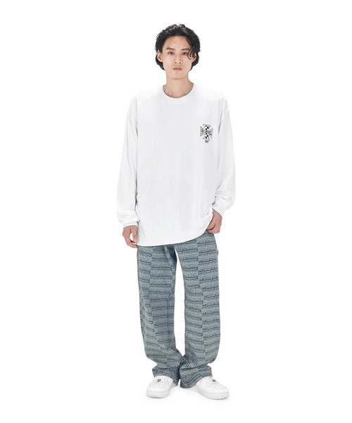 OY tシャツ 「OY/オーワイ」 CHECK CROSS LONG SLEEVE/チェック