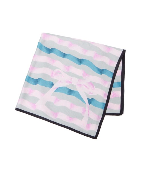 ANAYI（アナイ） スカーフ バンダナ ボーダーリボンスカーフ