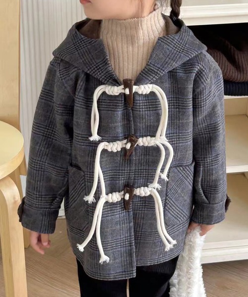 ダッフルコート コート 「aimoha-KIDS-」フェイクダッフルコート キッズ 子供服 男の子 女の子 | aimoha