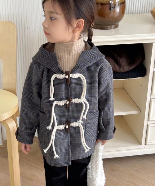 ダッフルコート コート 「aimoha-KIDS-」フェイクダッフルコート キッズ 子供服 男の子 女の子 | aimoha | 04