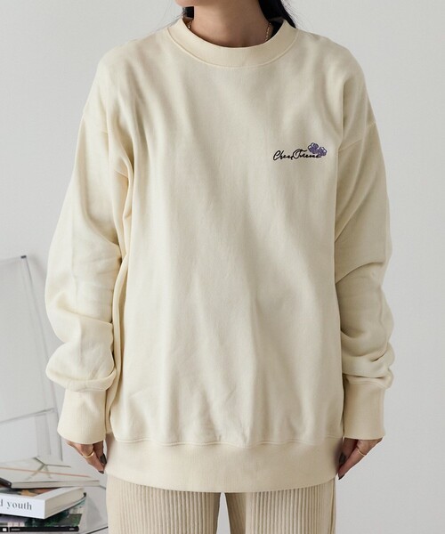 スウェット・トレーナー GOLDEN  SWEATSHIRTS 2色展開】 プリント スウェットシャツ「GOLDEN EGGS CLUB