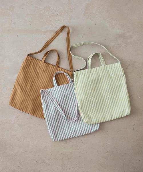 EFOLE トートバッグ 「ZOZO限定」Stripe 2way tote shoulderbag
