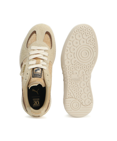 【極美品】プーマ パレルモ モーダ ベージュ ブラウン モンスターハンター 限定 PUMA スニーカー プーマ ユニセックス x モンスターハンター