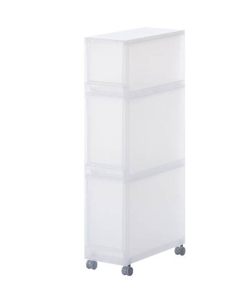 無印良品（MUJI） 収納 ポリプロピレン 収納ストッカー キャスター付1
