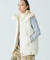 LACOSTE（ラコステ） ダウンベスト ベスト 撥水 ボリュームスタンド