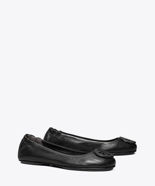 トリーバーチ] フラットシューズ パンプス Z □ 良品 '高級感溢れる' Tory Burch トリーバーチ 本革