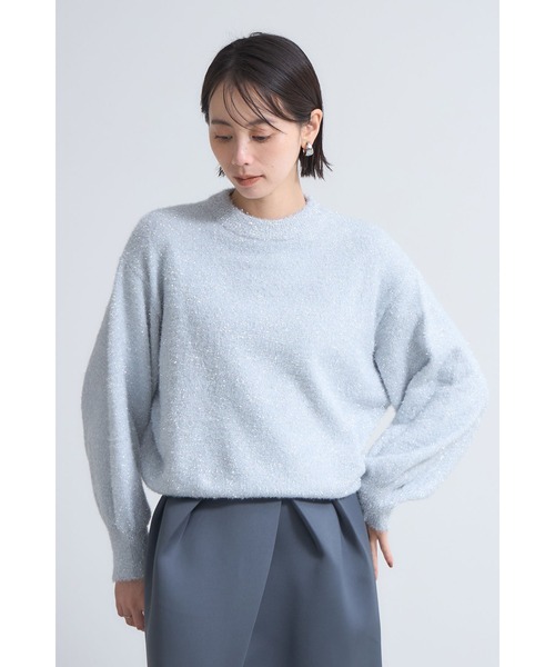 ラメシャギープルオーバー FREAK'S STORE/ラメ シャギー オーバーニット プルオーバー