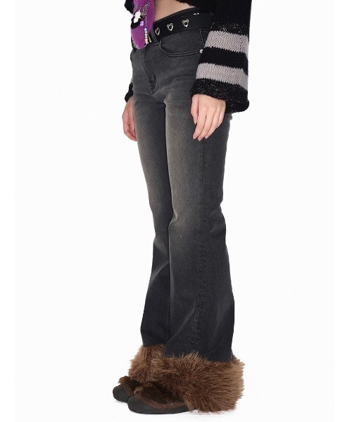 youthbath ジーンズ デニム デニムパンツ 「YOUTHBATH」Fur hem