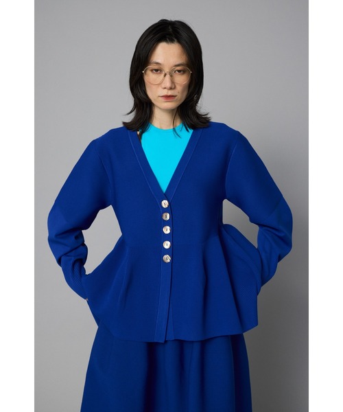 カーディガン Jersey frill cardigan　　ジャージフリルカーディガン レディース