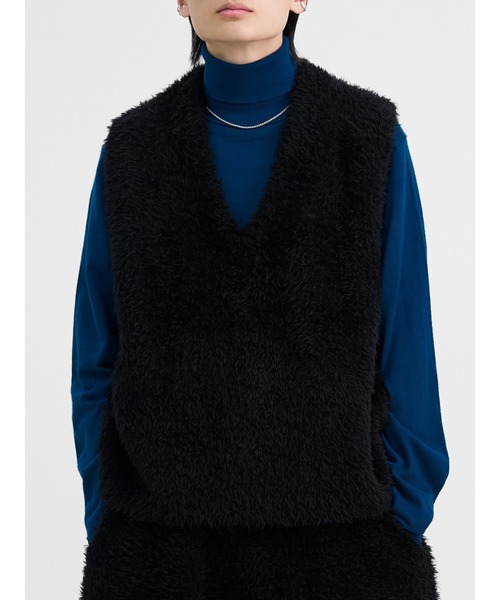 LAPIIS ECLIPSE BRUSHED MOHAIR KNIT Lサイズ