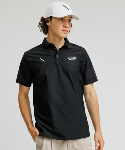 トップス SATURDAYS GOLF 22SS Tech Polo-Black/L Saturdays Golf Tops（サタデーズゴルフ トップス） – Tagged