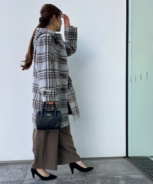 Couture Brooch（クチュール ブローチ） ダッフルコート 38 グレー