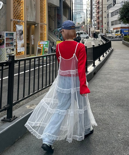 Alley Tokyo カーディガン Alleyハートのカーデ レディース