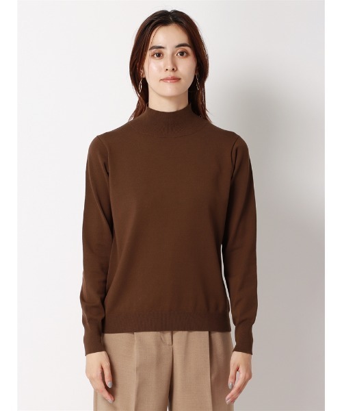 ニット セーター ハイネックニット 長袖 ハンドウォッシュ ハイ