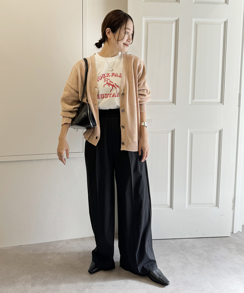 【23SS】JOURNAL STANDARD ペーパーヤーンVネックカーディガン JOURNAL STANDARD - 【23SS】JOURNAL STANDARD ペーパーヤーンV
