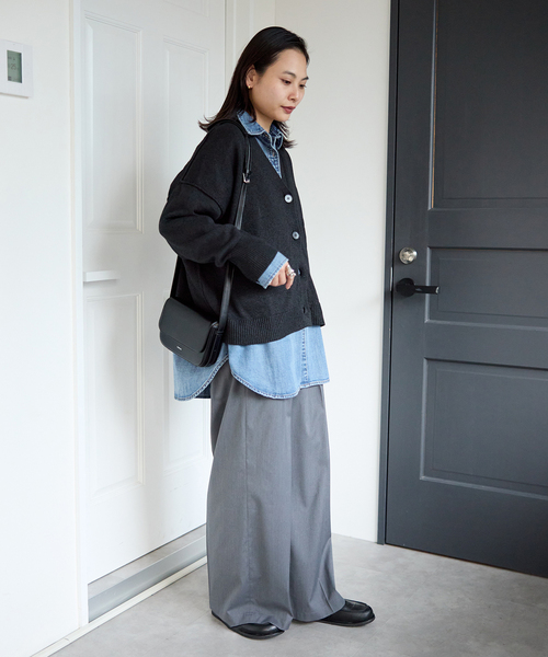 JOURNAL STANDARD カーディガン ペーパーヤーンルーズ