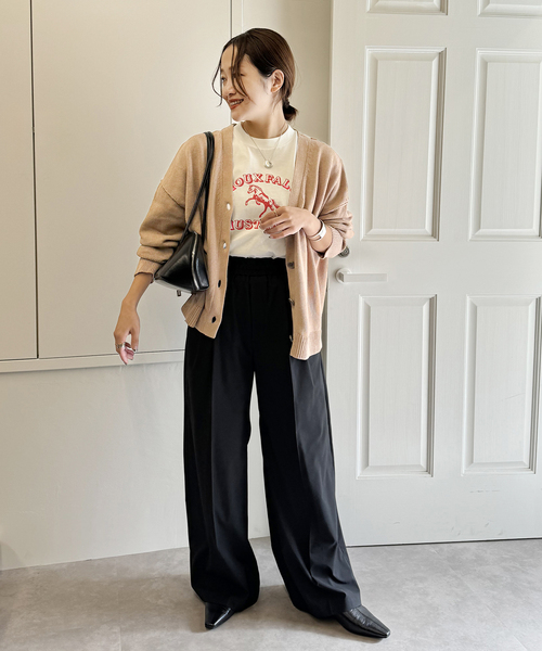 【23SS】JOURNAL STANDARD ペーパーヤーンVネックカーディガン 23SS】JOURNAL STANDARD ペーパーヤーンVネックカーディガン