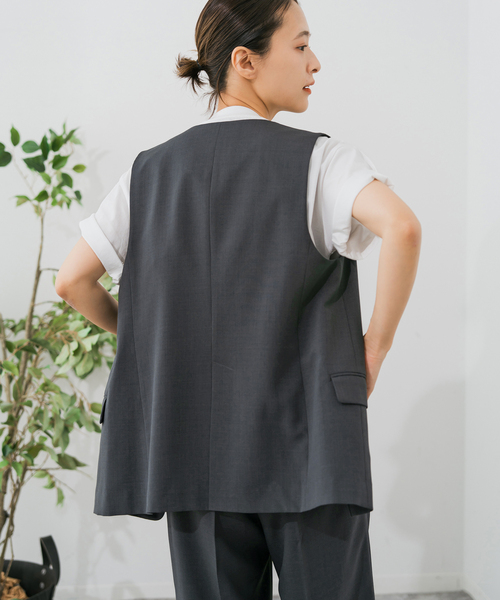 Spick & Span ジレ　新品 Spick & Span｜ウーステッドジレ | Rakuten Fashion(楽天
