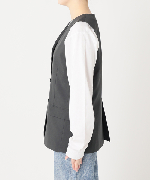 Spick &amp; Span - ウーステッドジレ Spick & Span｜ウーステッドジレ | Rakuten Fashion(楽天