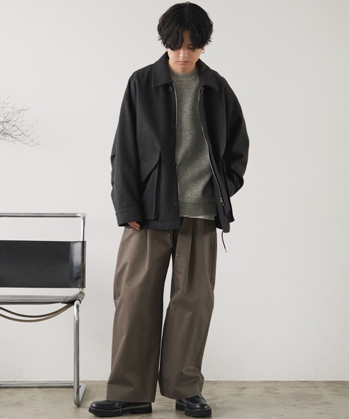 「WYM LIDNM」 ブルゾン M ブラウン メンズ_画像6