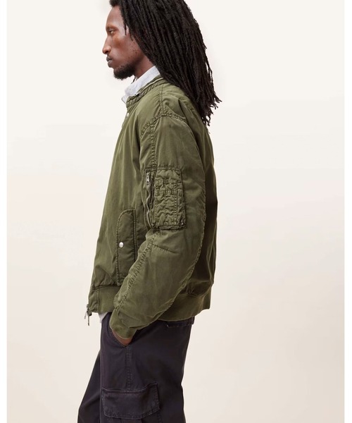 オールセインツ　ma1 ボンバージャケット ALLSAINTS ma1 ma-1 BANNER RELAXED FIT BOMBER JACKET