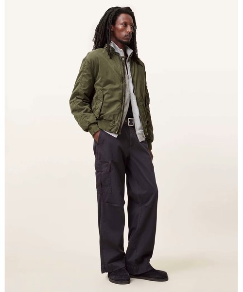 ALLSAINTS ma1 ma-1 BANNER RELAXED FIT BOMBER JACKET