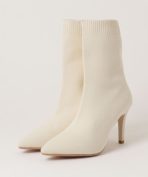 「LibertyDoll」 ショートブーツ LL グレイッシュベージュ レディース_画像6