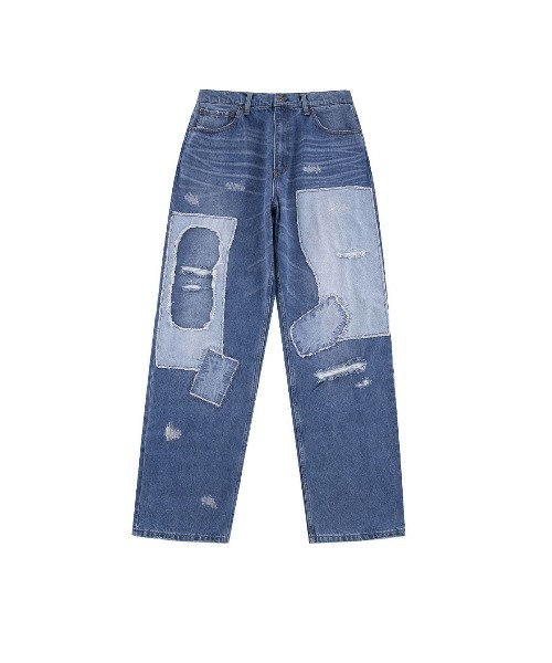 ジーンズ デニムパンツ｜Patchwork Denim｜WOKE EDGE メンズ 中古 