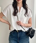 uvカット ブラウス シャツ 半袖 「夏にぴっ...の詳細画像1