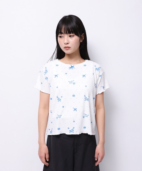 tシャツ HORSE” Midori Nakajima 半袖メロウリブトップス レディース メンズ