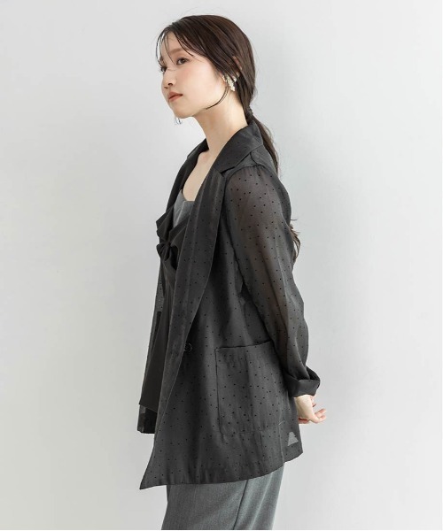 RANDA ダブルブレストシアージャケット RANDA｜ダブルブレストシアージャケット | Rakuten Fashion(楽天