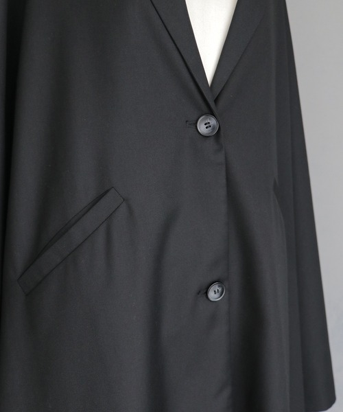 「&g'aime」 チェスターコート FREE ブラック レディース_画像4