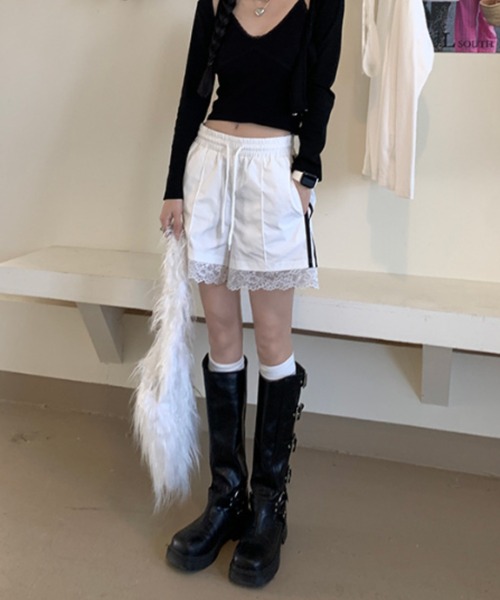 レア　FINALHOME レディースXS　ナイロンパンツ コンフォートファイン サイドライン フレアレギンス