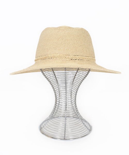 CAMBIO 帽子 ハット mko12735-Long Brim Braid Hat ブレード